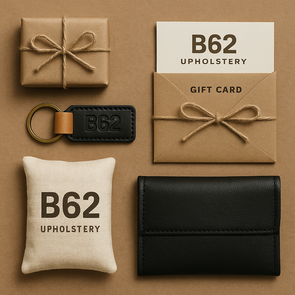 B62 Upholstery Gift Guide — handmade gifts and accessories for classic truck owners