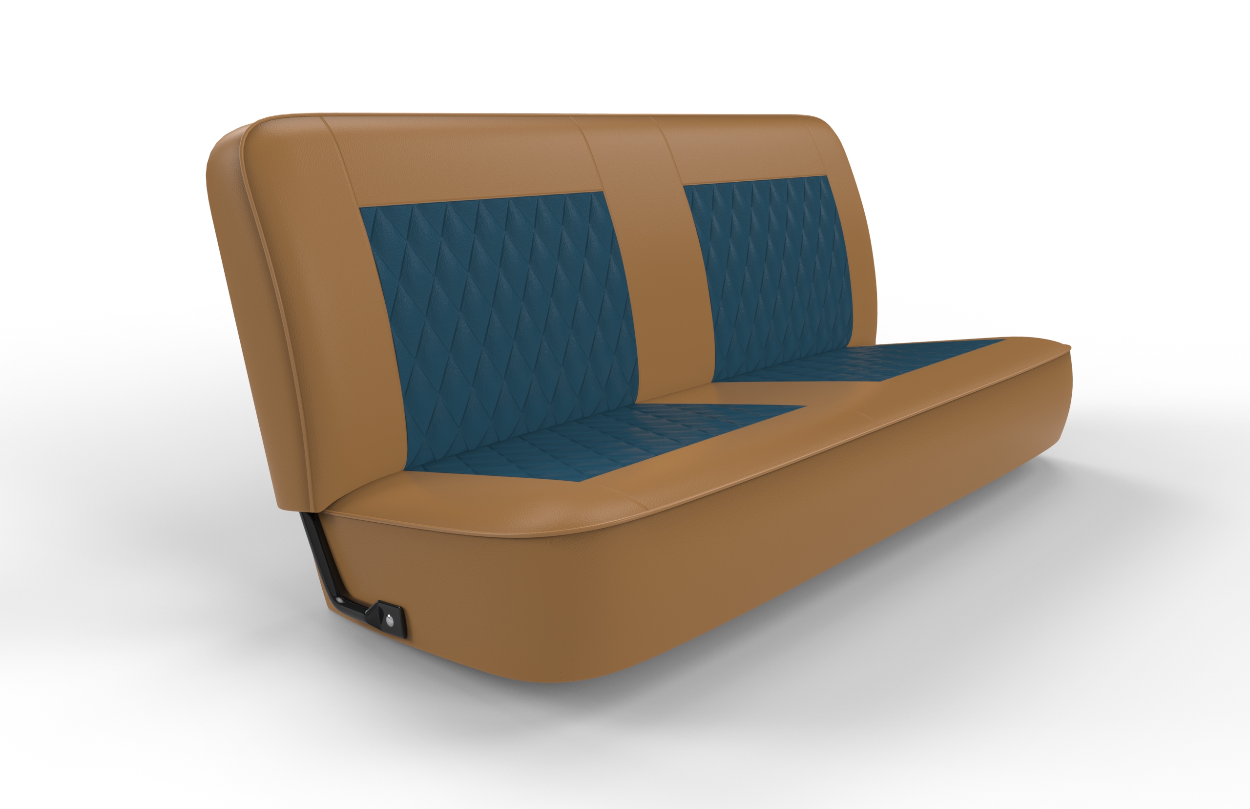 Rat Pack Sierra Cognac and Denali Teal